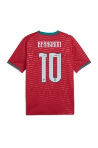 Portugali Bernardo Silva #10 Jalkapallovaatteet Kotipaita MM-kisat 2026 Lyhythihainen